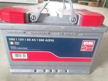 batteria USAG 80 Ah - 680 A nuova