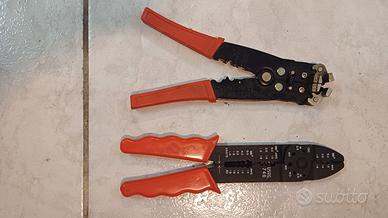 Coppia pinse elettricista Usag 746 e spellafili