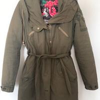 Parka donna Guess verde sfoderabile XS
