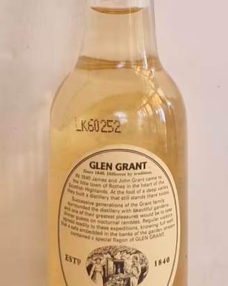 Mignon Glen Grant Pure Malt Whisky 5 cl