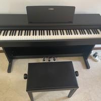 Yamaha Pianoforte YDP-145 Arius Black+Panca Proel