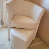 Poltrona con puffo a scomparsa