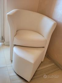 Poltrona con puffo a scomparsa