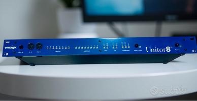 Interfaccia MIDI Unitor 8 per Mac o Pc