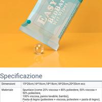 Salviettine imbevute  per bambini