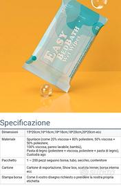 Salviettine imbevute  per bambini