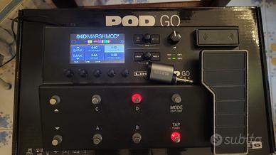 Pod go wireless con custodia