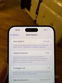 iPhone 15 Pro Max 256 gb