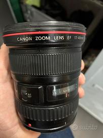 Obbiettivo Canon EF 17-40mm