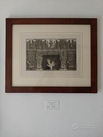 Quadri stampe camini del Piranesi