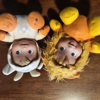 Bambolotti travestiti da animali