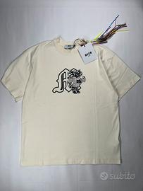 T-shirt Panna MSGM