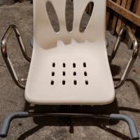 Sedia girevole per vasca