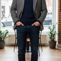 giacca lana e cashmere uomo Facis GFT T 54  Nuovo 