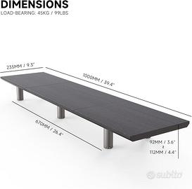Supporto Monitor Grande Fenge 100cm regolabile