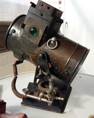 Fanale segnalazioni ottiche Esercito italiano ww1