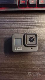 GoPro hero 8 Black con 3 batterie e scheda SD