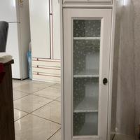 Vetrinetta in legno stile shabby chic