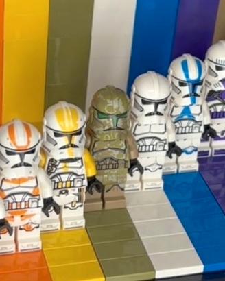 Lego Star Wars decals per minifigures