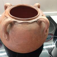 pentola in terracotta anni 50