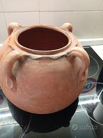 pentola in terracotta anni 50