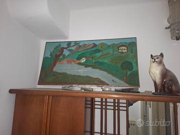 Quadro a Olio paesaggio