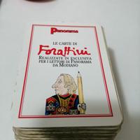 Due mazzi carte da gioco Giorgio Forattini