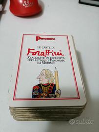 Due mazzi carte da gioco Giorgio Forattini