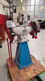 Smerigliatrice FEMI 380V doppia mola con basamento