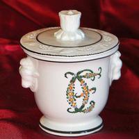 Vasetto con coperchio ceramica d’Este