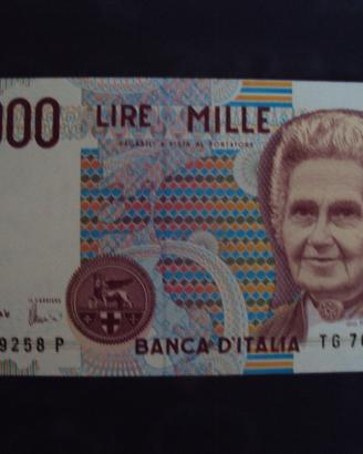 cartamoneta lire 1000 montessori