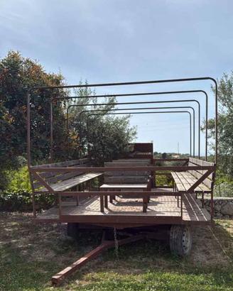 Carrello per trasporto turisti Agriturismo