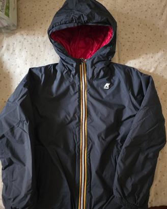 K-Way double face blu/rosso