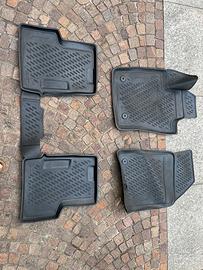 Tappetini in gomma + porta cellulare jeep renegade