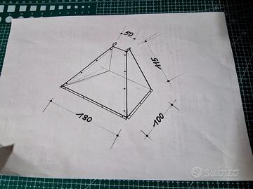 Cappa per camino esterno