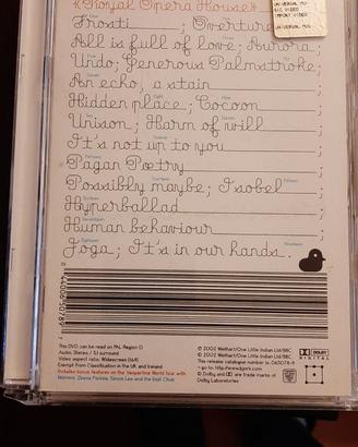 dvd BJORK
