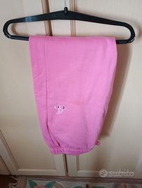 Pantaloni tuta rosa donna