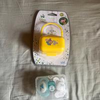 1 porta ciuccio Disney + 2 ciucci