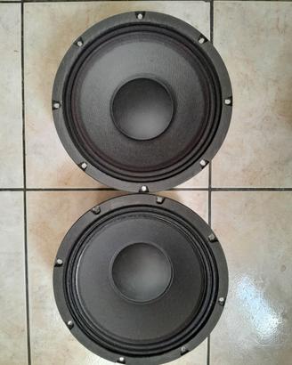 Coppia woofer rcf neodimio 10 pollici, 25cm, 8 hm