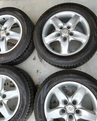 Set 4 cerchi Porsche Cayenne 18" con gomme
