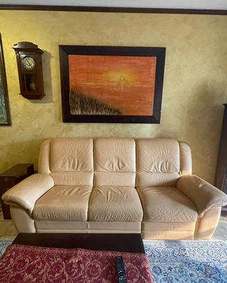 Divano in pelle chateau d’ax