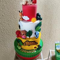 Torta scenografica Bing