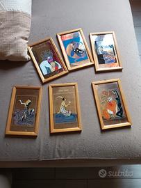 Quadretti in vetro con pubblicita'