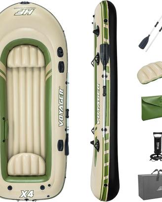 Set gommone Voyager X4, Misura Gonfio Cm. 350X145,