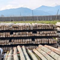 Pali in cemento per frutteto