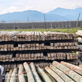 Pali in cemento per frutteto