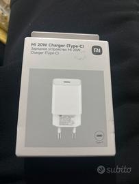 Caricabatterie xiaomi 20w usb-c - nuovo sigillato