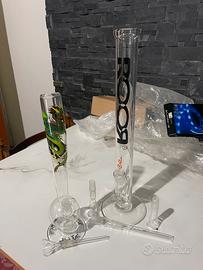 Bong Roor  45cm + Black Leaf  28cm