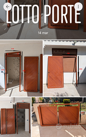 LOTTO DI PORTE ESTERNE ED ANTE SCORREVOLI