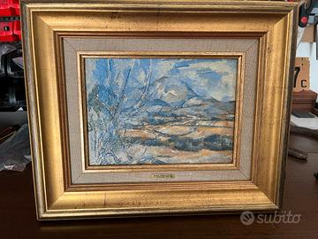 Riproduzione dipinto Cezanne